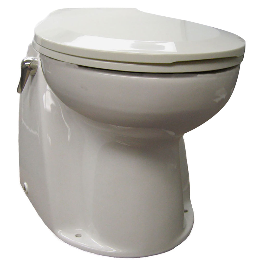 Raritan Atlantes Freedom® con Vortex-Vac - Alargado - Blanco - Bomba de admisión remota - Control de inodoro inteligente - 24v