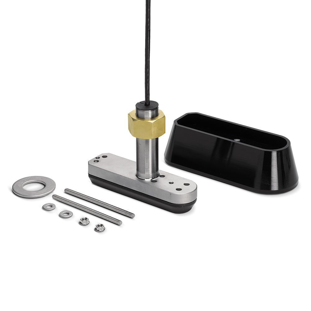 Transductor Humminbird SSTH 14 HW MSI+ de acero inoxidable MEGA a través del casco de 14 pines
