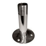 Base de antena fija Sea-Dog de 4-1/4" con rosca de 1"-14, acero inoxidable 304 conformado