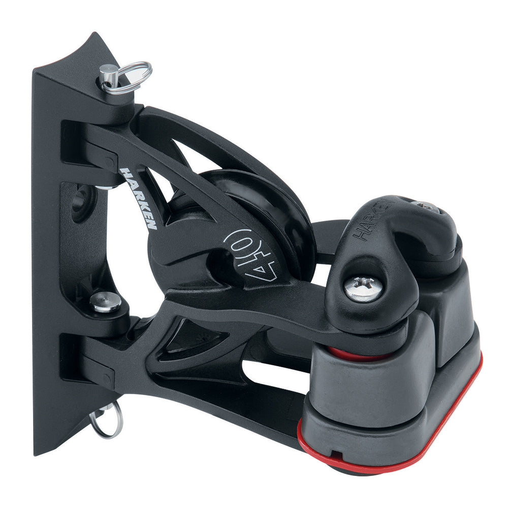 Bloque giratorio Carbo Air de 40 mm de Harken con mordaza de aluminio Cam-Matic®