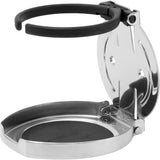 Portavasos plegable ajustable Sea-Dog - acero inoxidable 304