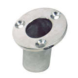 Base para asta de bandera de montaje empotrado Sea-Dog - 25° - 1-1/4" DI - Acero inoxidable 316