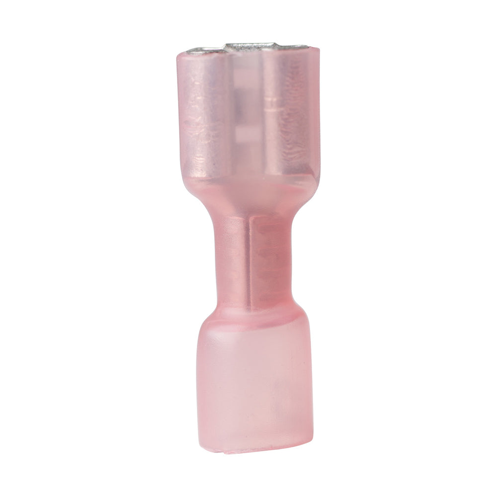 Terminal hembra de desconexión rápida para altavoz Ancor termorretráctil, 22-18 AWG, lengüeta de .187 - 100 piezas