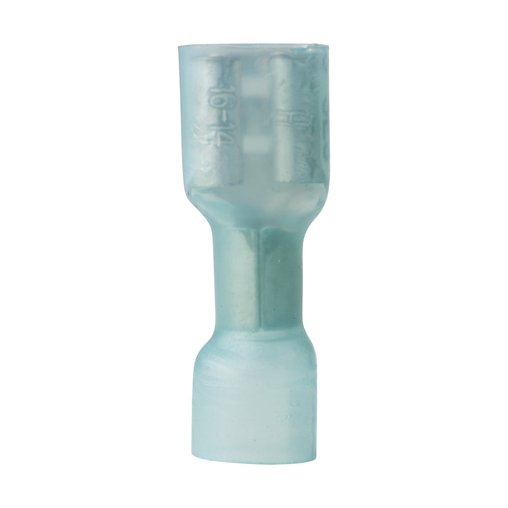Conector hembra termocontraíble Ancor para altavoz, desconexión rápida, 16-14 AWG, terminal de 0,187" - 100 unidades