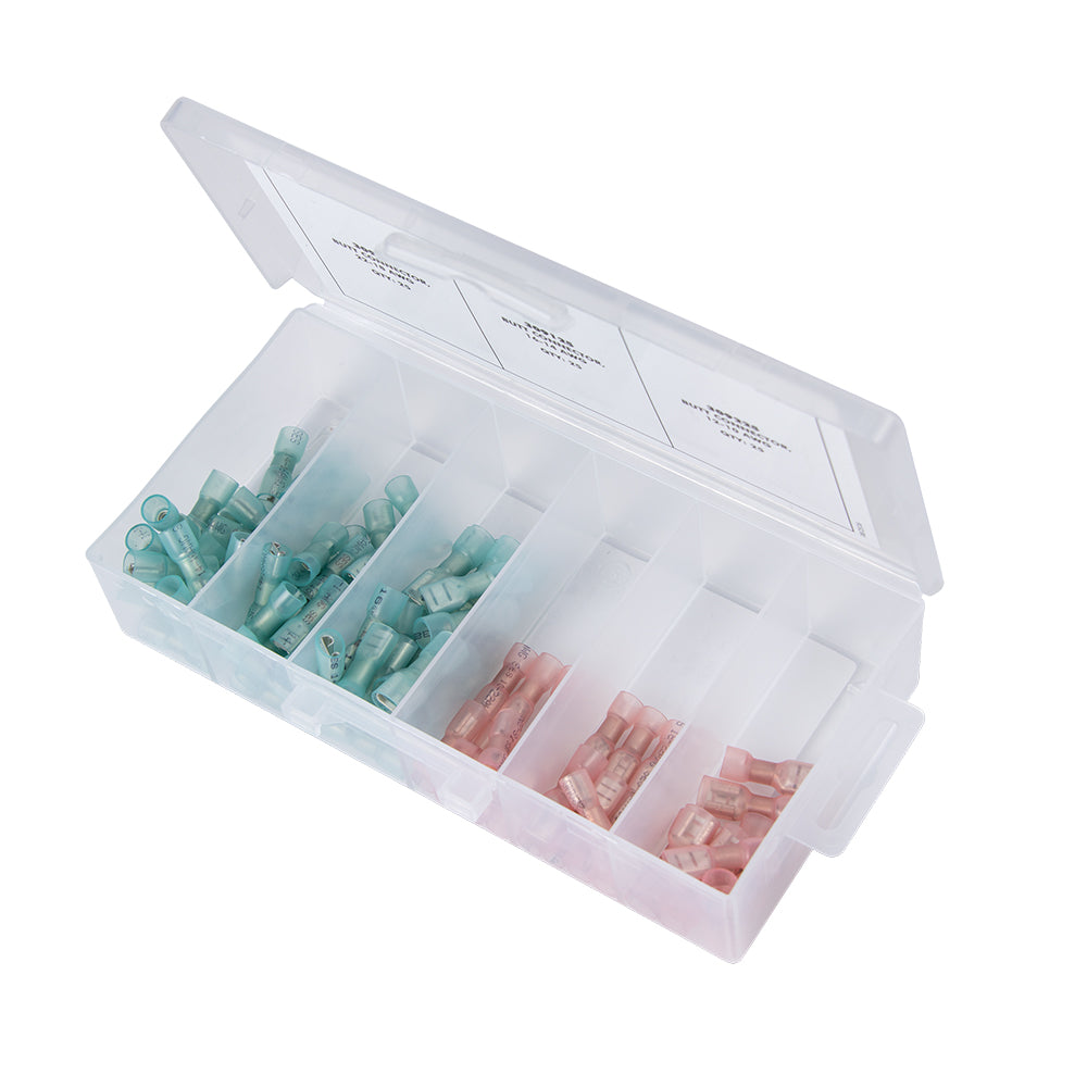 Kit de Conectores Universales Termoencogibles Ancor para Altavoz f/22-18/16-14 - Surtido de 90 Piezas