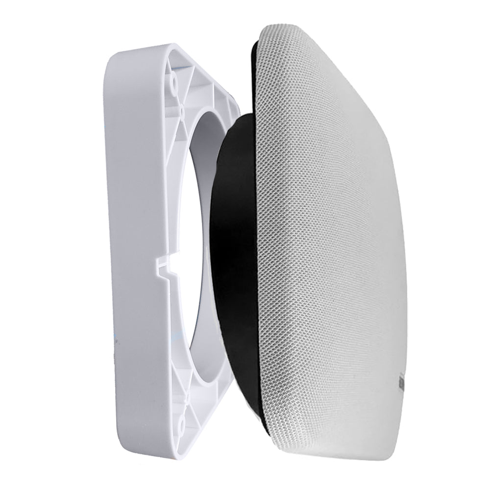 Espaciadores de esquina para montaje en superficie individual Fusion SM-X65SPW Serie SM - Par - Blanco