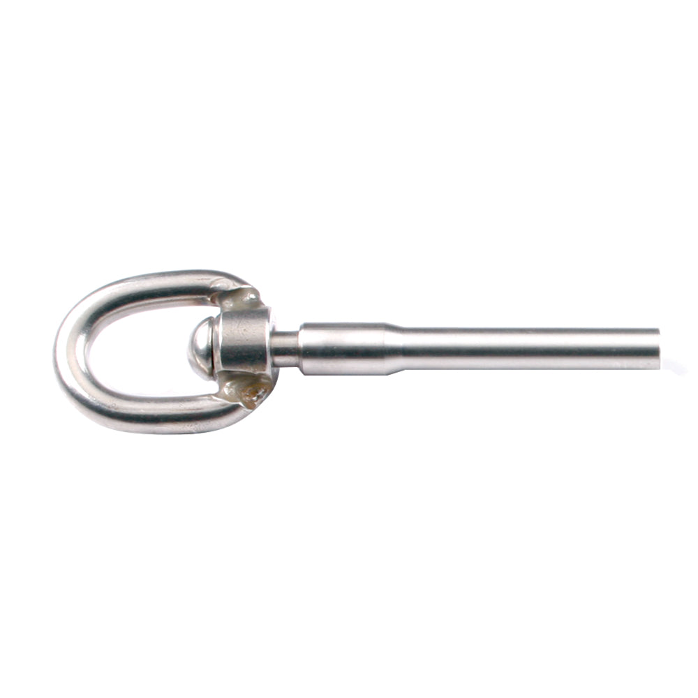 Ojo de puerta giratorio sencillo C. Sherman Johnson para cable de 3/16"