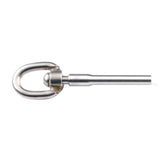 Ojo de puerta giratorio sencillo C. Sherman Johnson para cable de 3/16"