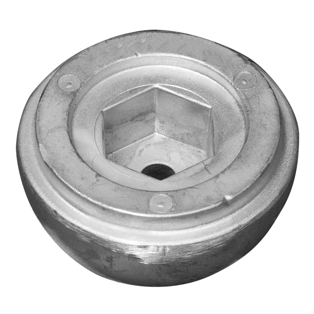 Kit de ánodo de tuerca de hélice de zinc rápido Tecnoseal para propulsores de proa BTQ140