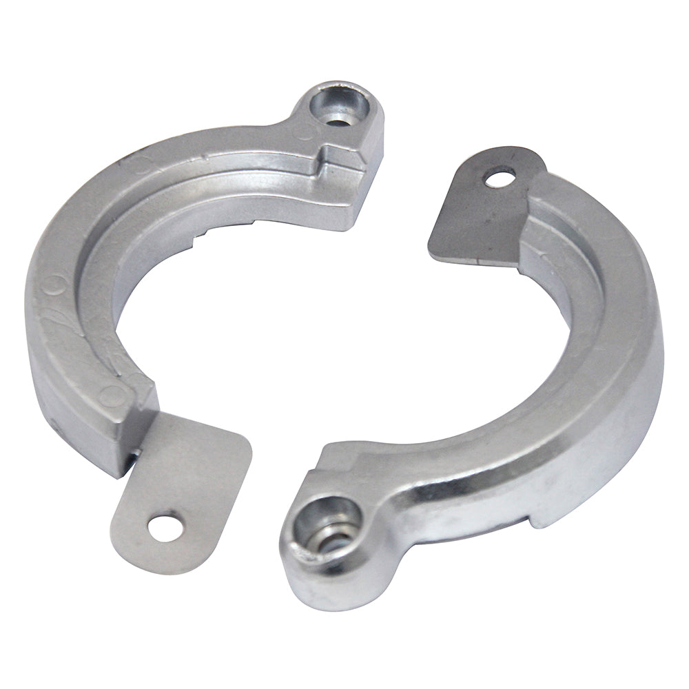 Ánodo de collarín dividido de zinc Tecnoseal para transmisiones Yanmar SD20, SD25, SD30, SD31, SD40, SD50 y SD60