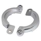 Ánodo de collarín dividido de zinc Tecnoseal para transmisiones Yanmar SD20, SD25, SD30, SD31, SD40, SD50 y SD60