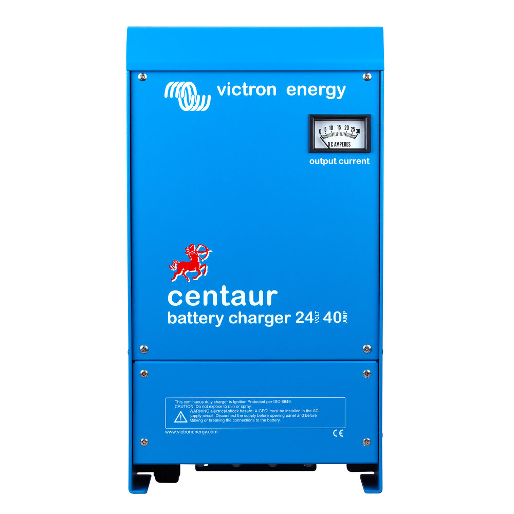 Cargador Victron Centaur - 24 VCC - 40 A - 3 bancos - 120-240 VCA