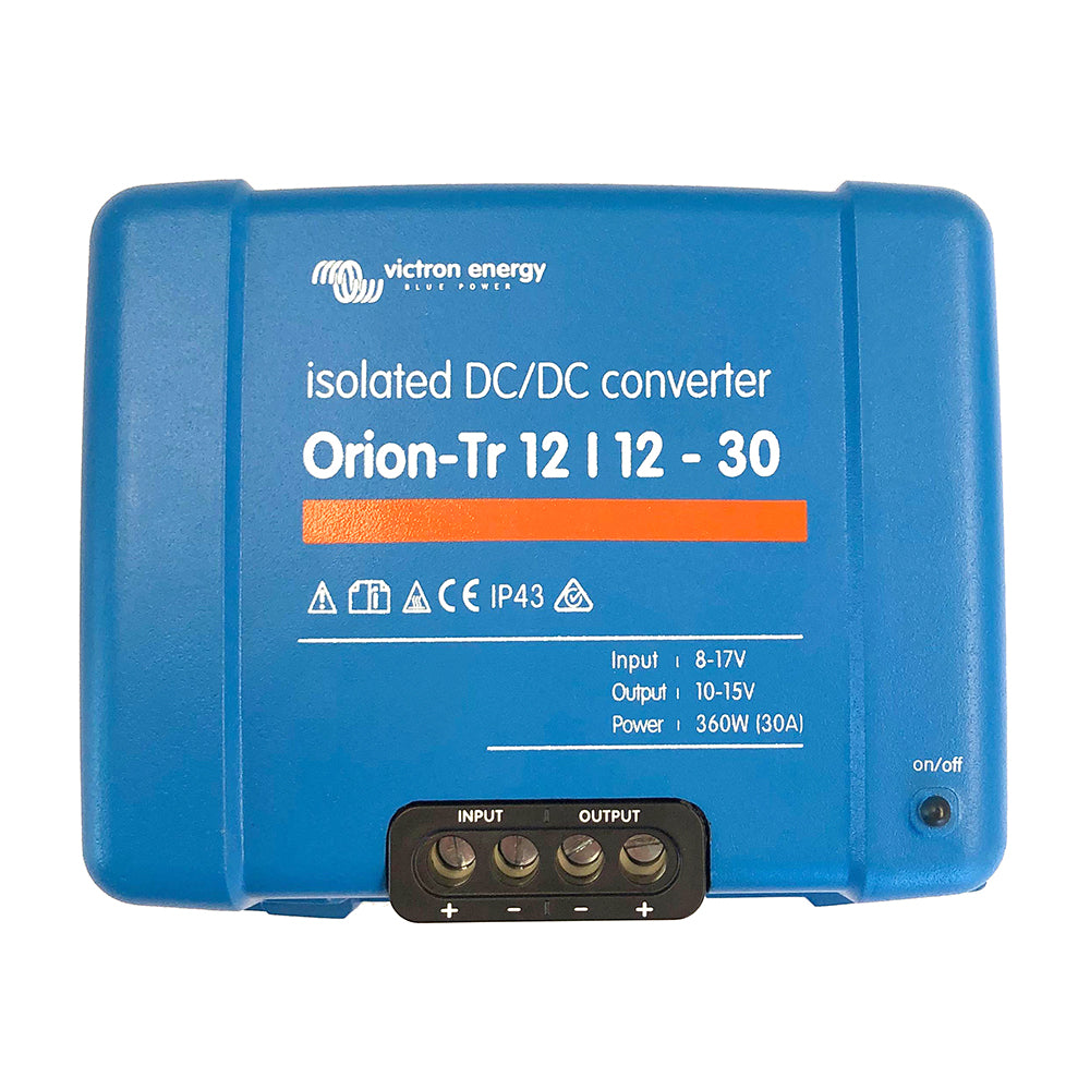 Convertidor CC-CC Victron Orion-TR - 12 VCC a 12 VCC - 30 A Aislado