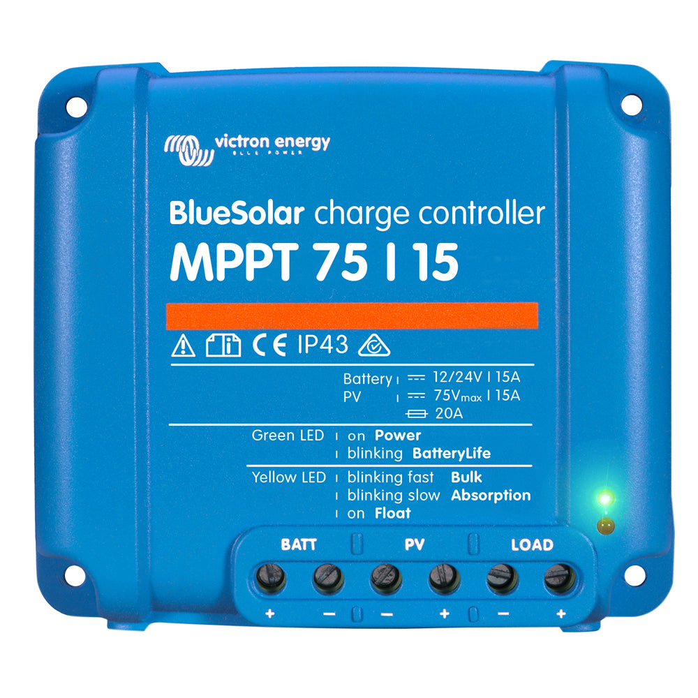 Controlador de carga Victron BlueSolar MPPT - 75V - 15A