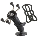 Soporte para teléfono RAM® X-Grip® de RAM Mount con base adhesiva flexible