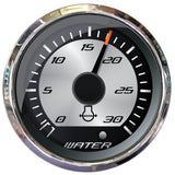 Manómetro Faria Platinum de presión de agua de 2" - 30 PSI