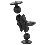Soporte de doble rótula RAM® con rosca macho de 1/4"-20 - Brazo corto