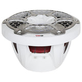 Subwoofer DS18 HYDRO de 10" con luces RGB - 600W - Blanco