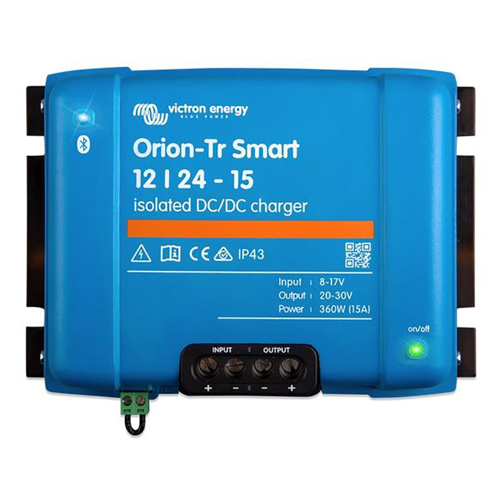 Cargador o fuente de alimentación aislado Victron Orion-TR Smart DC-DC 12/24-15 15A (360W)