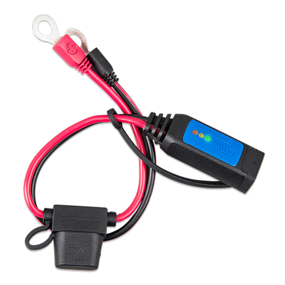 Indicador de Victron con terminal de anillo (M8/fusible ATO de 30 A) para cargadores Blue Smart IP65