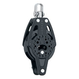 Polea de trinquete Harken Carbo de 57 mm, giratoria con punto de anclaje