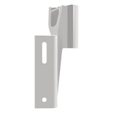 Adaptador de placa de motor Minn Kota Raptor - Estribor - Retranqueo de 2" - Elevación de 6" - Blanco