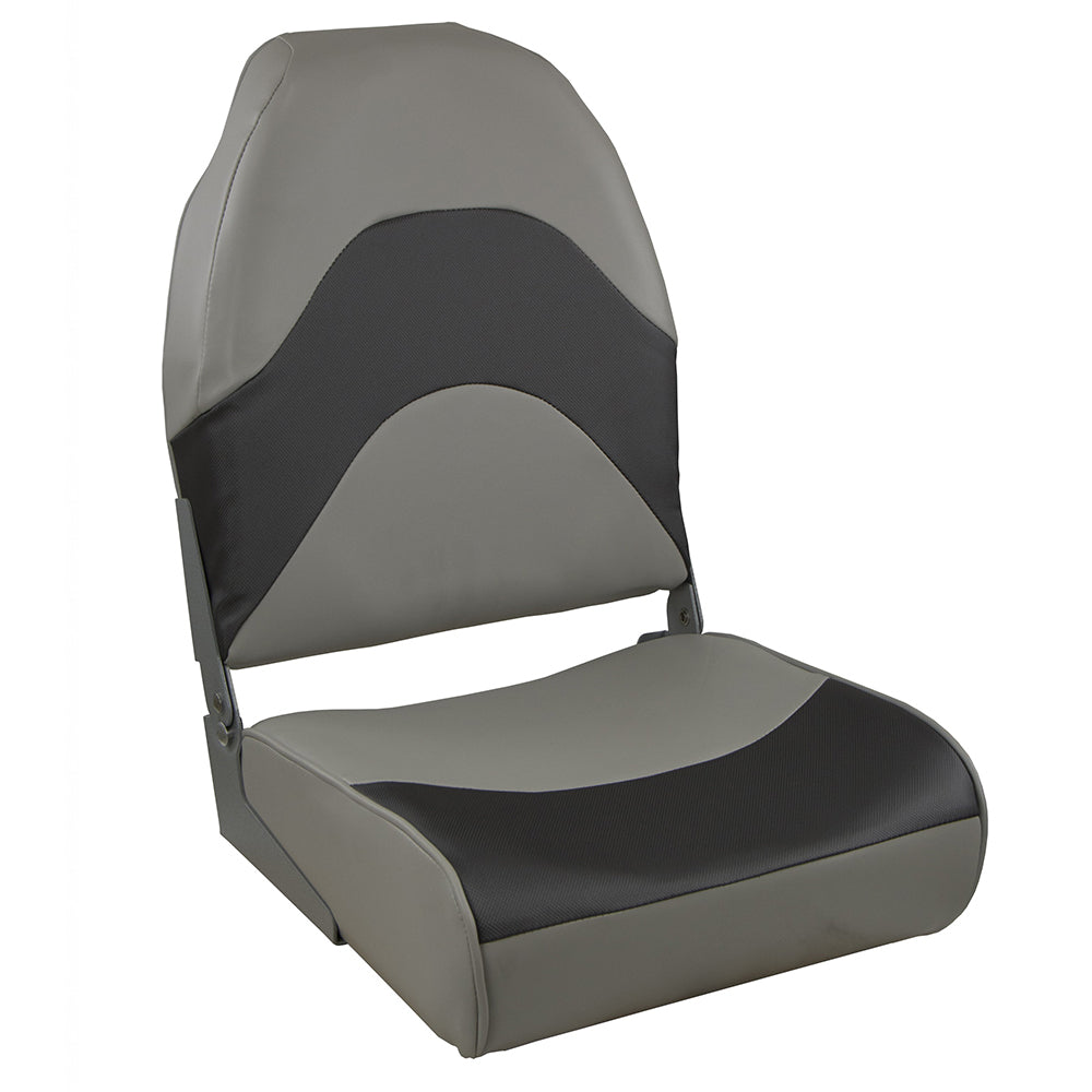 Asiento plegable Springfield Premium Wave - Gris con franja Meteor