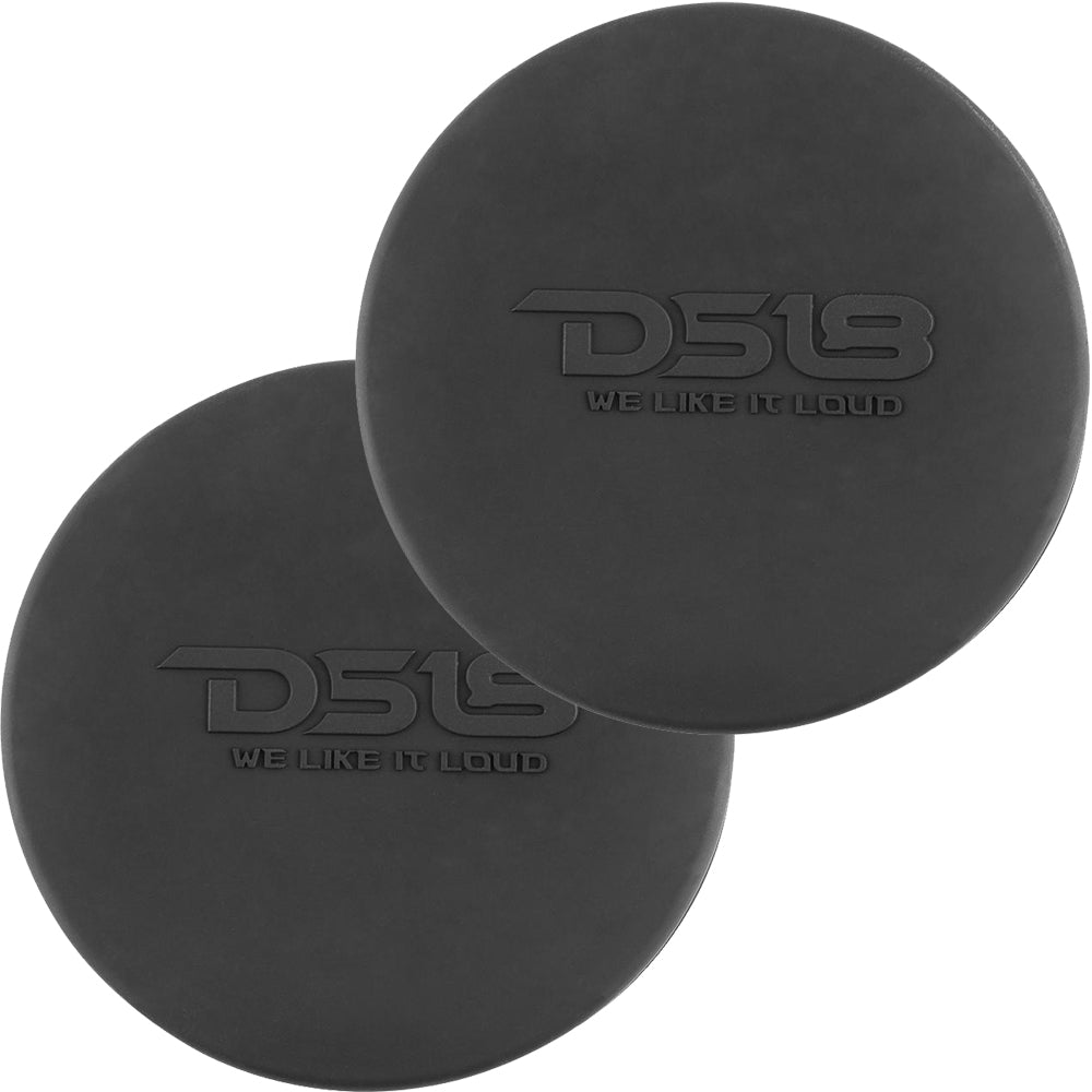 Cubierta de silicona para altavoces marinos DS18 de 8" - Negro