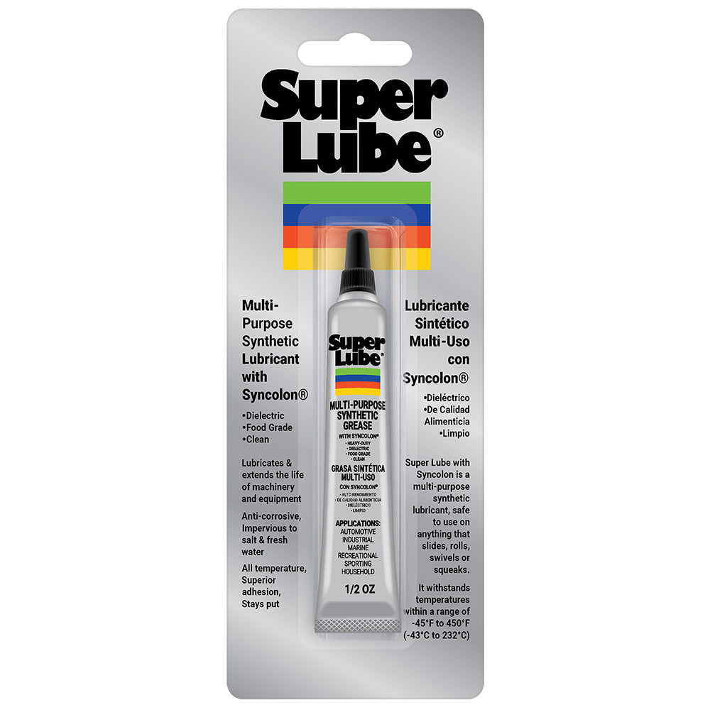 Grasa sintética multiusos Super Lube con Syncolon® - Tubo de .5 oz (14 g)