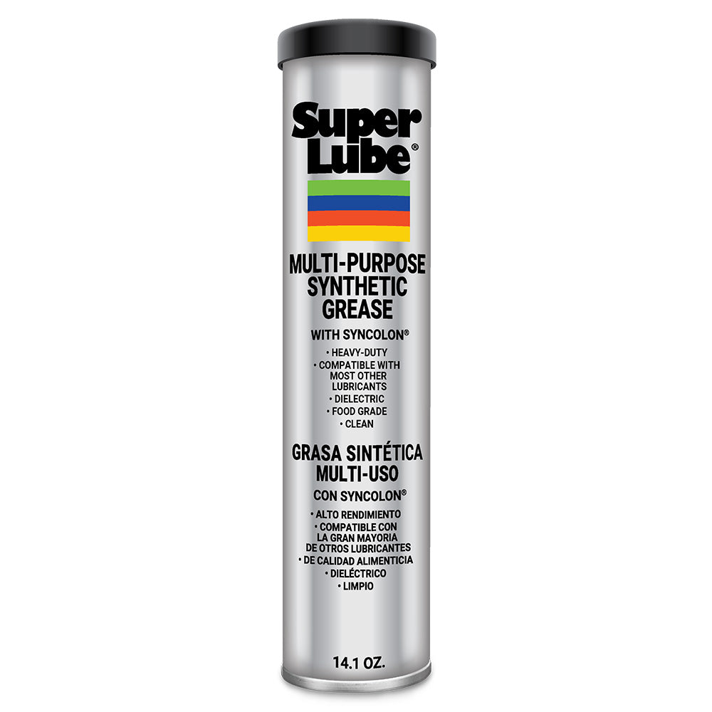 Grasa sintética multiusos Super Lube con Syncolon® - Cartucho de 14.1 oz
