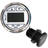 Sonda de profundidad Faria Chesapeake White SS de 2" con transductor pasacascos