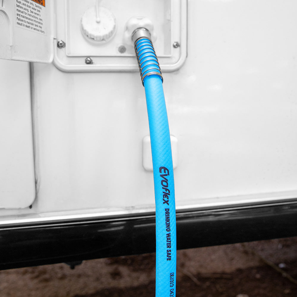 Manguera de agua potable Camco EvoFlex - 35 pies