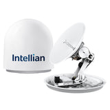 Sistema de antena VSAT marítima Intellian v60E de 65 cm en banda Ku - BUC único de 6 W con cable único - Ligero