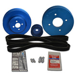 Kit de poleas Balmar para Yanmar 3JH2-TE, 3JH2-E