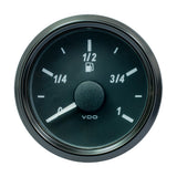 Indicador de nivel de combustible VDO SingleViu 52mm (2-1/16") - Euro - 3-180 Ohm