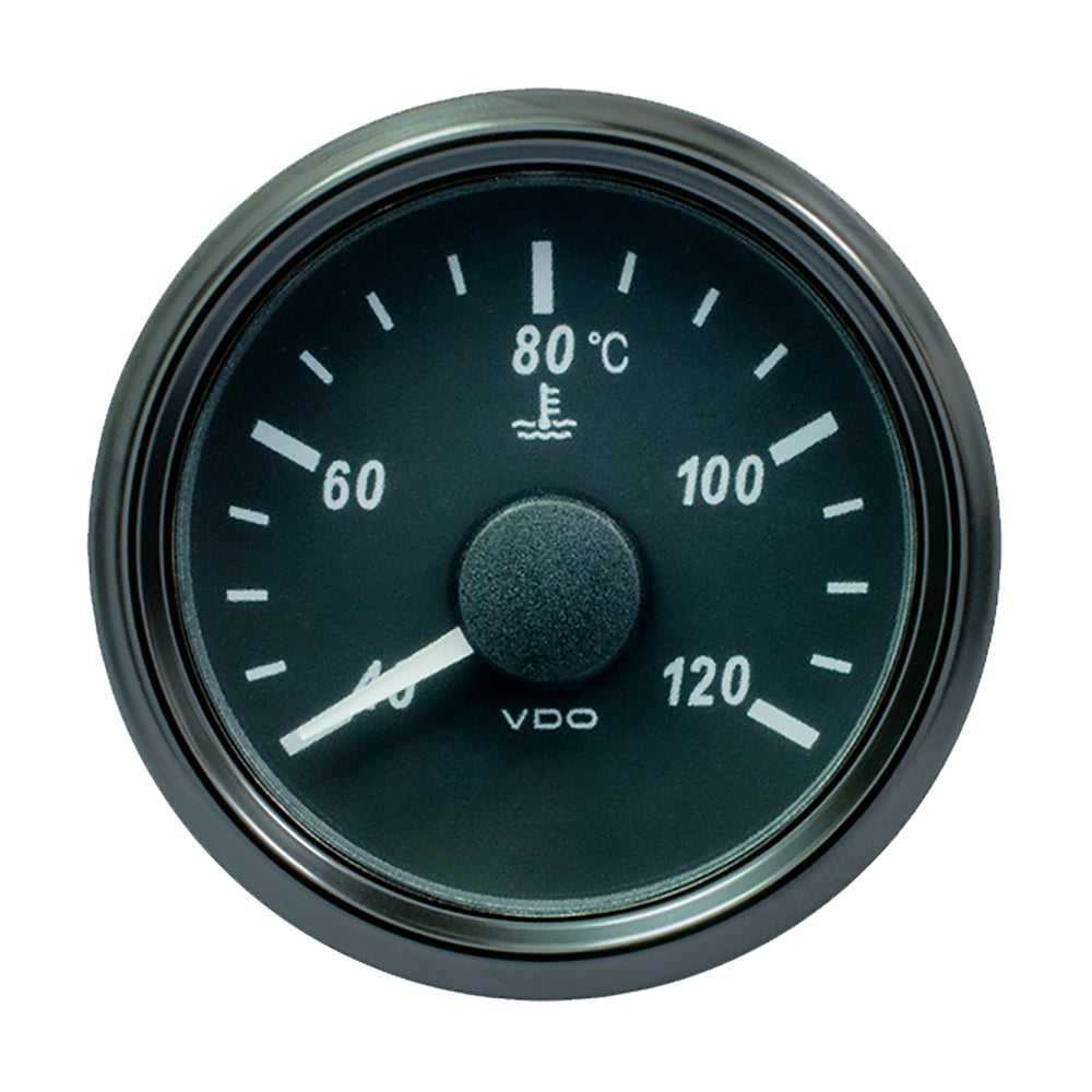 Indicador de temperatura de agua VDO SingleViu 52mm (2-1/16") - 120° C - 291-22 ohm