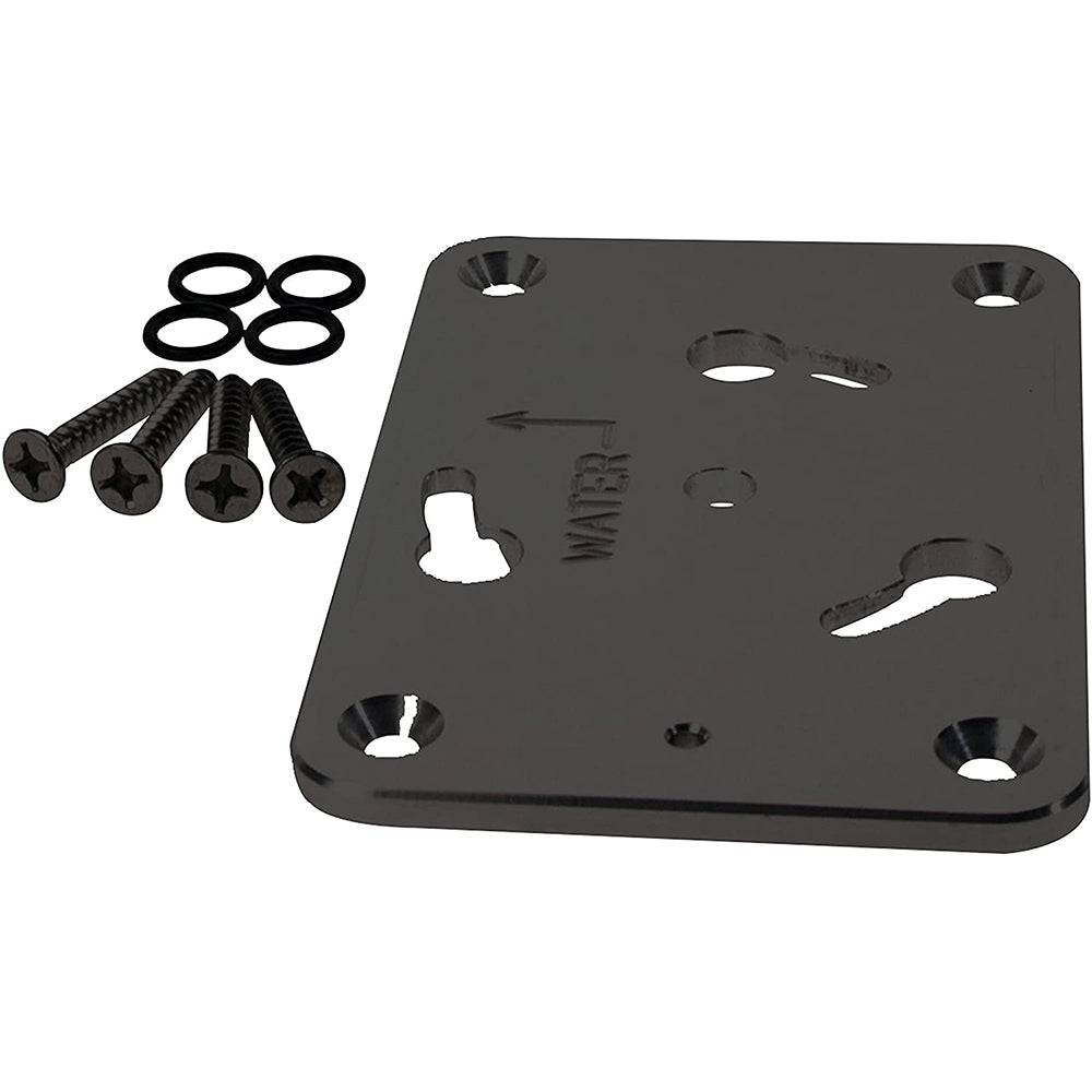 Kit de base para montaje de arco de repuesto Panther - Negro - Recubrimiento en polvo