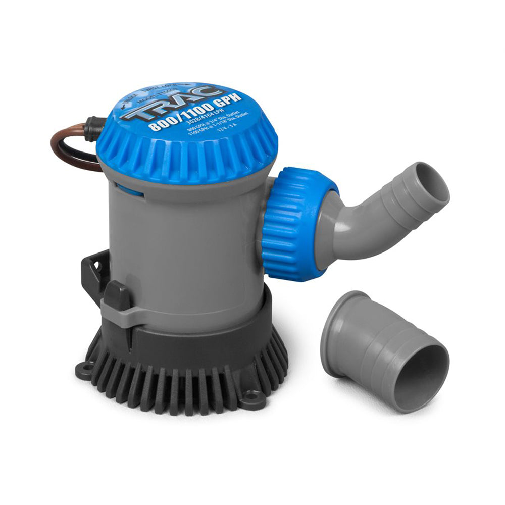 Bomba de achique TRAC Outdoors - 800/1100 GPH - No automática