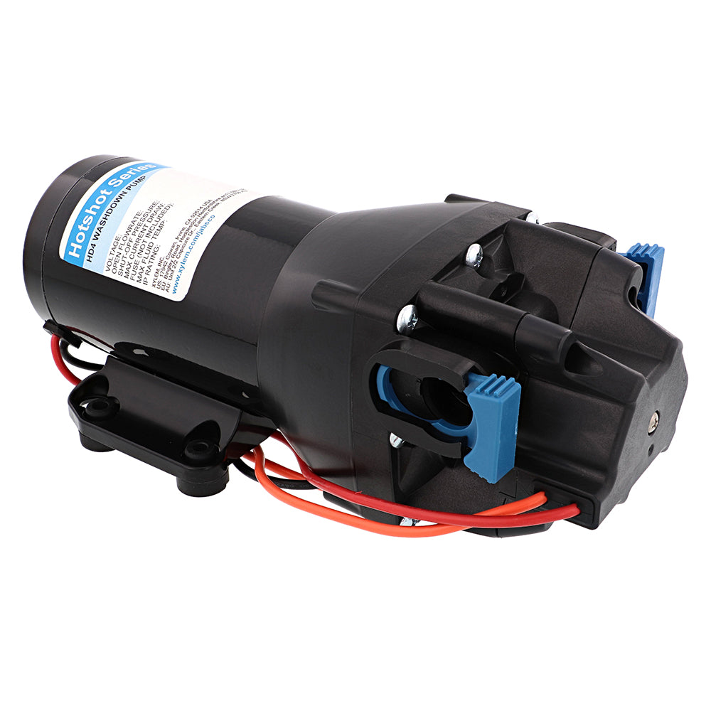 Bomba de baldeo de alta resistencia Jabsco HotShot HD4 - 24V - 4 GPM - 60 PSI