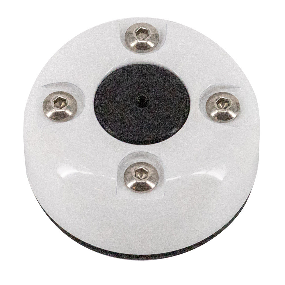 Prensaestopas Seaview con cubierta - Acero inoxidable con recubrimiento en polvo blanco para cables de hasta 13.5mm/0.53"