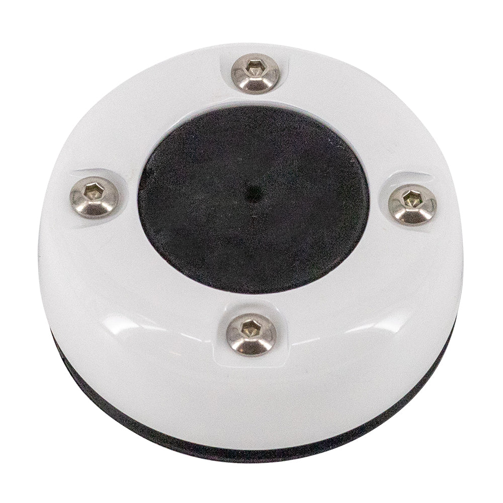 Prensaestopas Seaview con cubierta - Acero inoxidable con recubrimiento en polvo blanco para cables de hasta 27,55 mm/1,08"