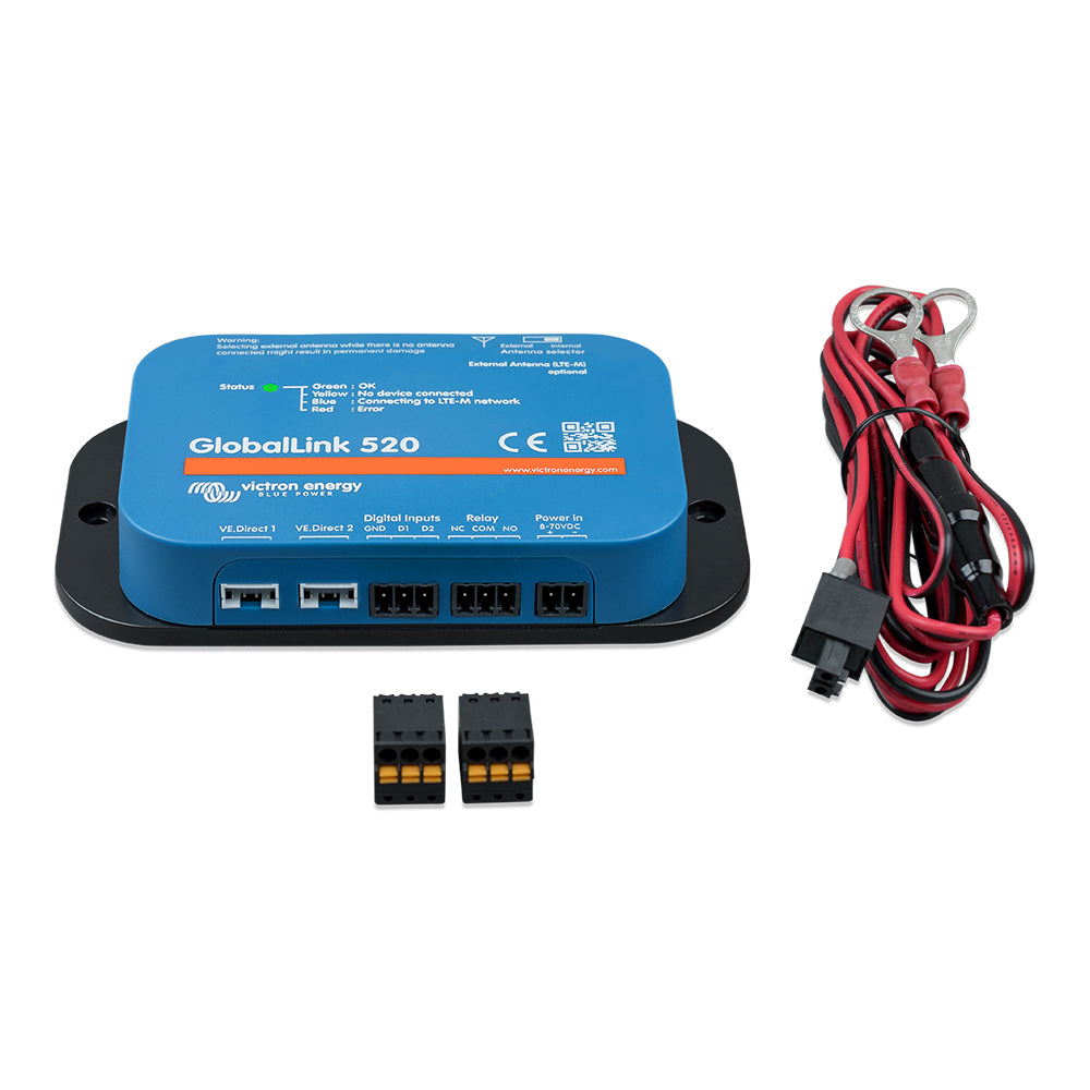Dispositivo de monitorización remota Victron GlobalLink 520 4G LTE-M con tarjeta SIM prepagada de 5 años compatible con AT&T y T-Mobile