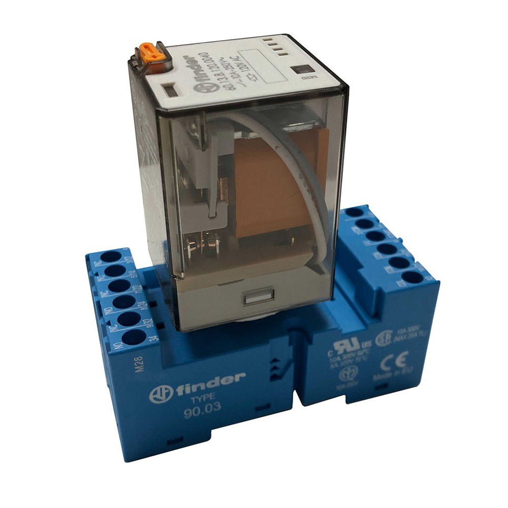 Relé de alimentación de costa de 120 V CA de Siren Marine - Cableado