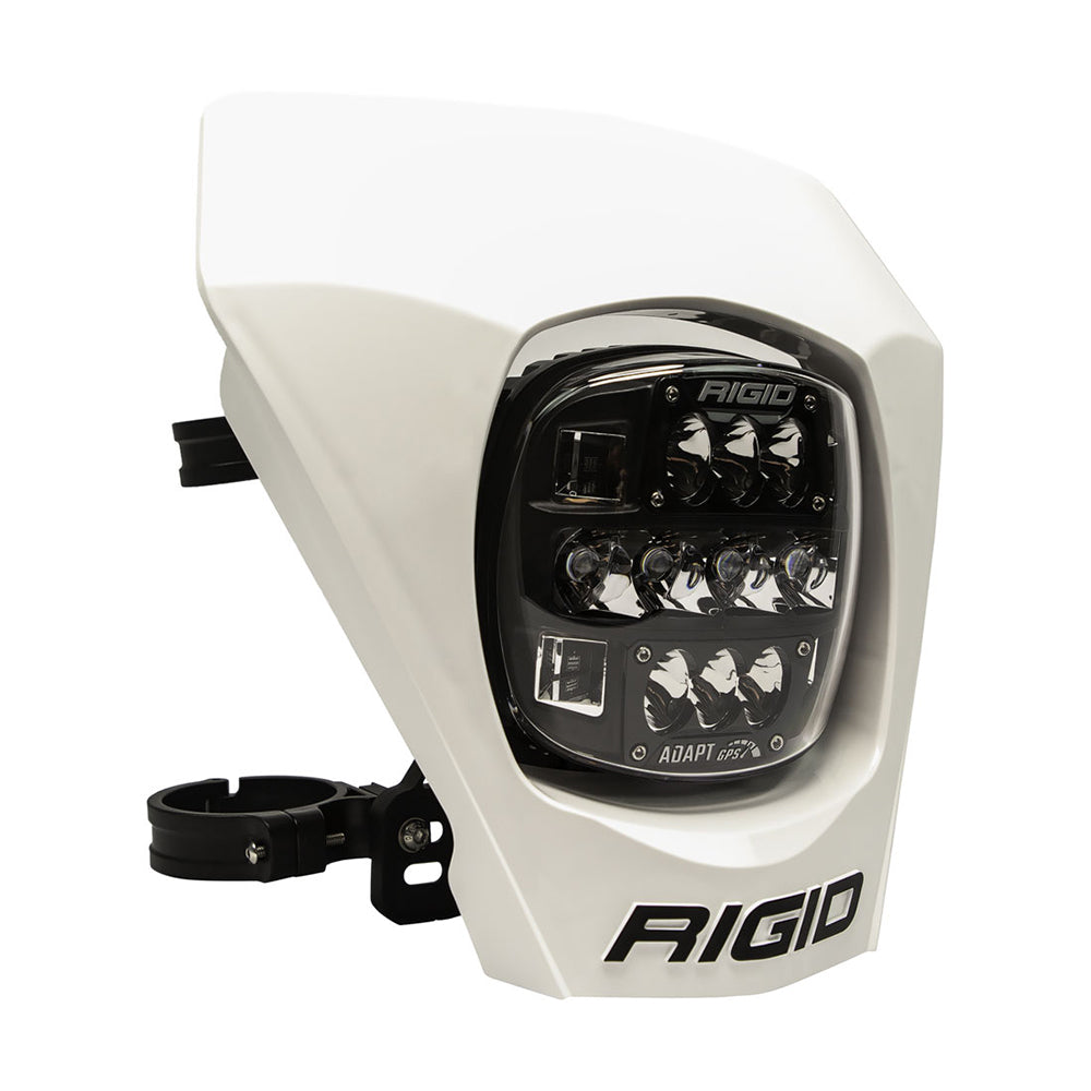 Placa de matrícula RIGID Industries Adapt XE - Blanco