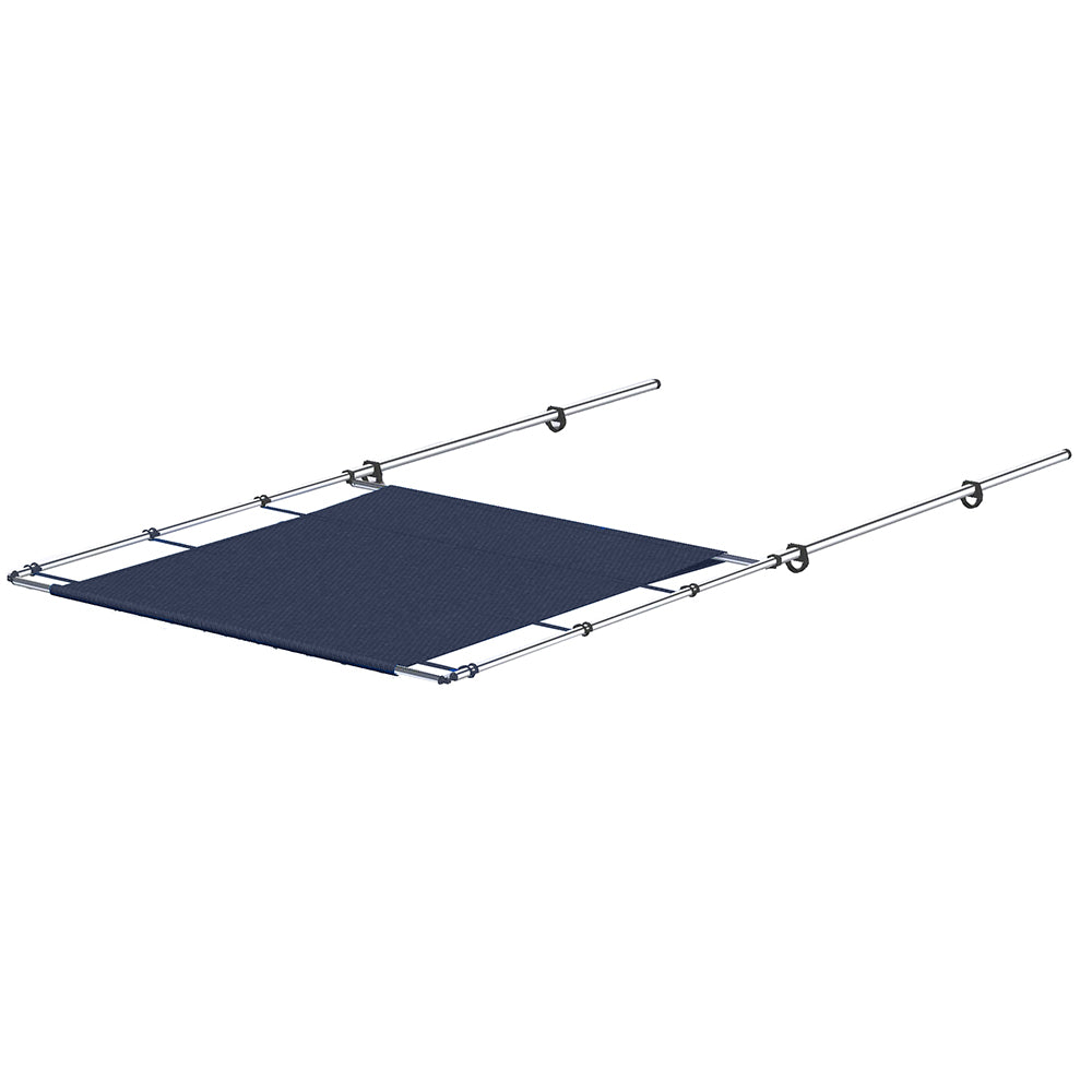 Toldo eléctrico SureShade PTX - 51" de ancho - Acero inoxidable - Azul marino