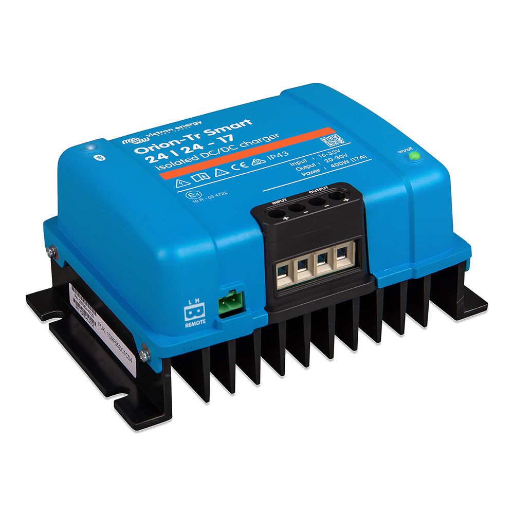 Convertidor CC-CC aislado Victron Orion-TR Smart - 24 VCC a 24 VCC - 400W - 17A