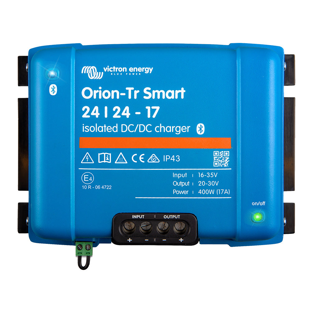 Convertidor CC-CC aislado Victron Orion-TR Smart - 24 VCC a 24 VCC - 400W - 17A