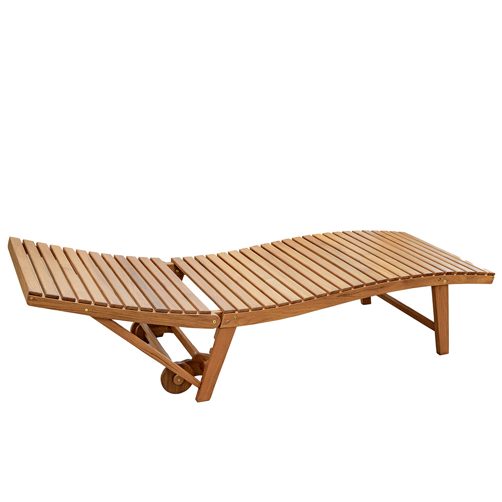 Tumbona para piscina Whitecap - Teca
