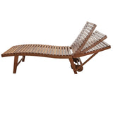 Tumbona para piscina Whitecap - Teca