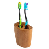 Portacepillos de dientes ovalado Whitecap (aceitado) - Teca